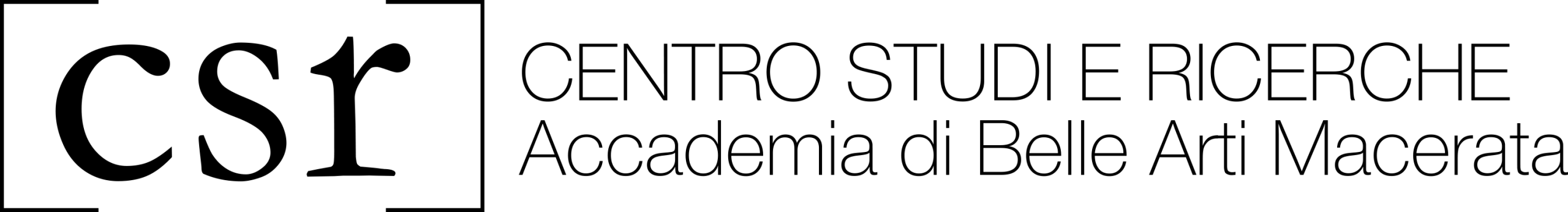 CSR logo black or